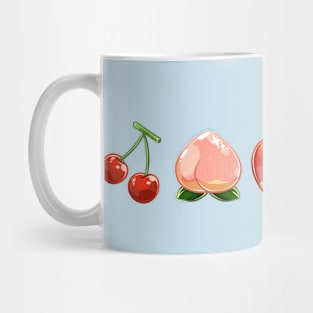 Fruits in a row Mug